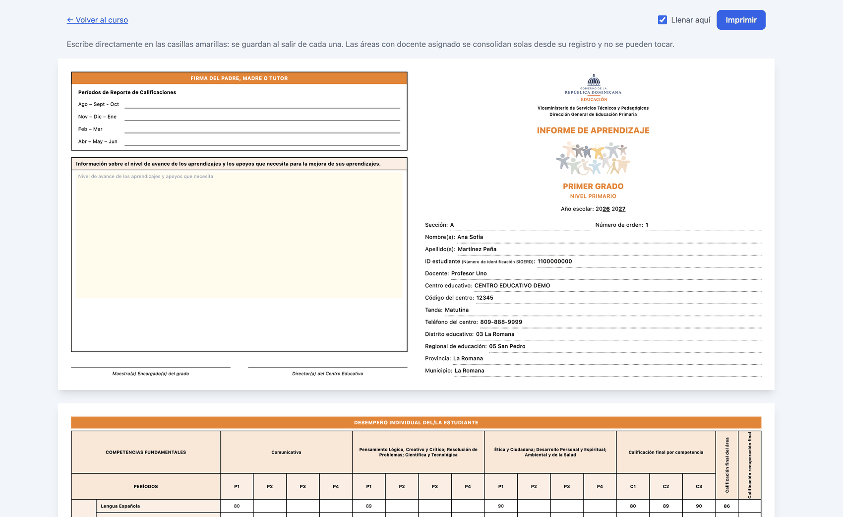 Boletín oficial listo para imprimir
